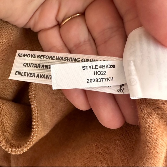 J Crew Wool Blend Shirt Jacket Shacket Camel Tan size XL - Picture 6 of 7